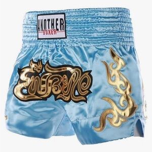 Unisex Blue and Gold Athletic Shorts